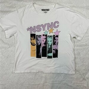 NSYNC Graphic White T-Shirt